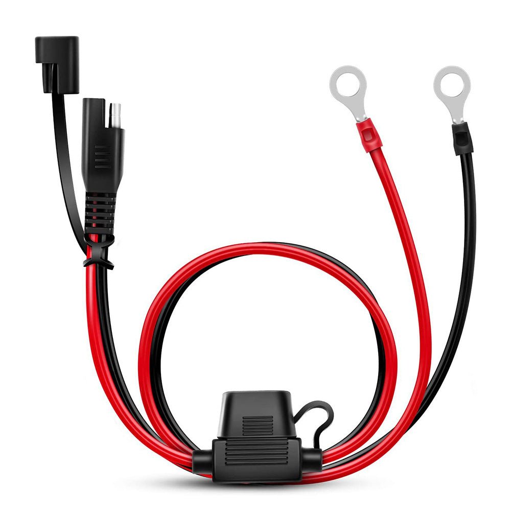 Lot de 2 câbles adaptateurs de chargeur SAE vers USB étanches pour moto et téléphone GPS - rideshopparts
