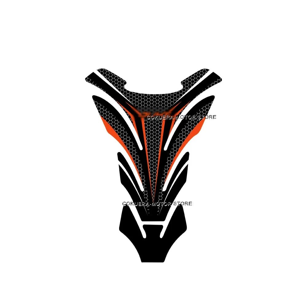 Patch Antidérapant Réservoir Moto – Kit 2 Pièces Résine Noir pour KTM Duke 125/200/390/690/990/1290 - rideshopparts