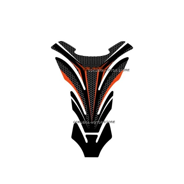 Patch Antidérapant Réservoir Moto – Kit 2 Pièces Résine Noir pour KTM Duke 125/200/390/690/990/1290 - rideshopparts