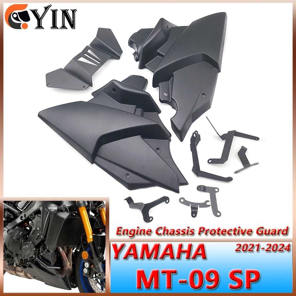 Sabot moteur pour YAMAHA MT - 09 SP 21 - 24 mt09 2021 - 2024 - rideshopparts