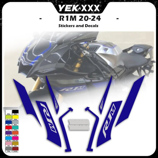 YAMAHA YZFR1M 20 - 24 STICKERS DECO - rideshopparts